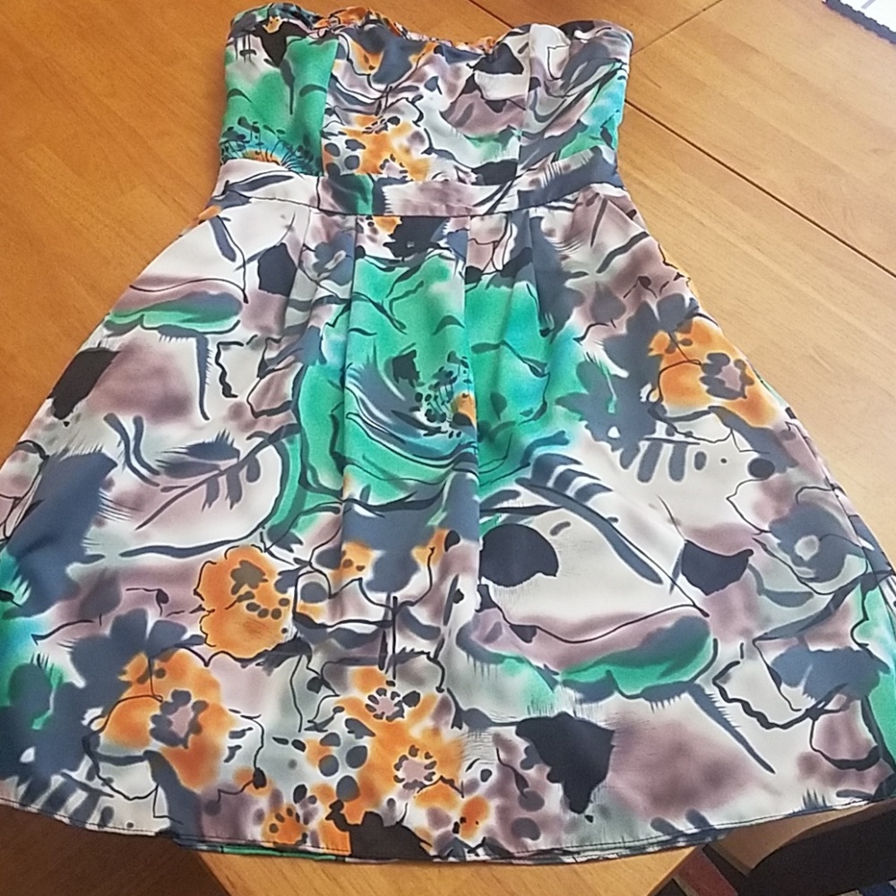 The Limited strapless dress